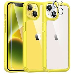 Yellow Shockproof Case for iPhone 14 NWT